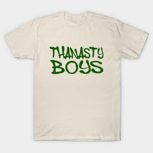 Thanasty Boys - Green Letters T-Shirt